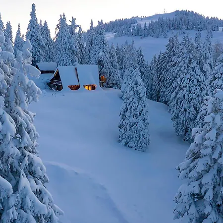 Tree House Alpinka Krvavec بيت للعطل سيركلجي نا جورينجسكيم